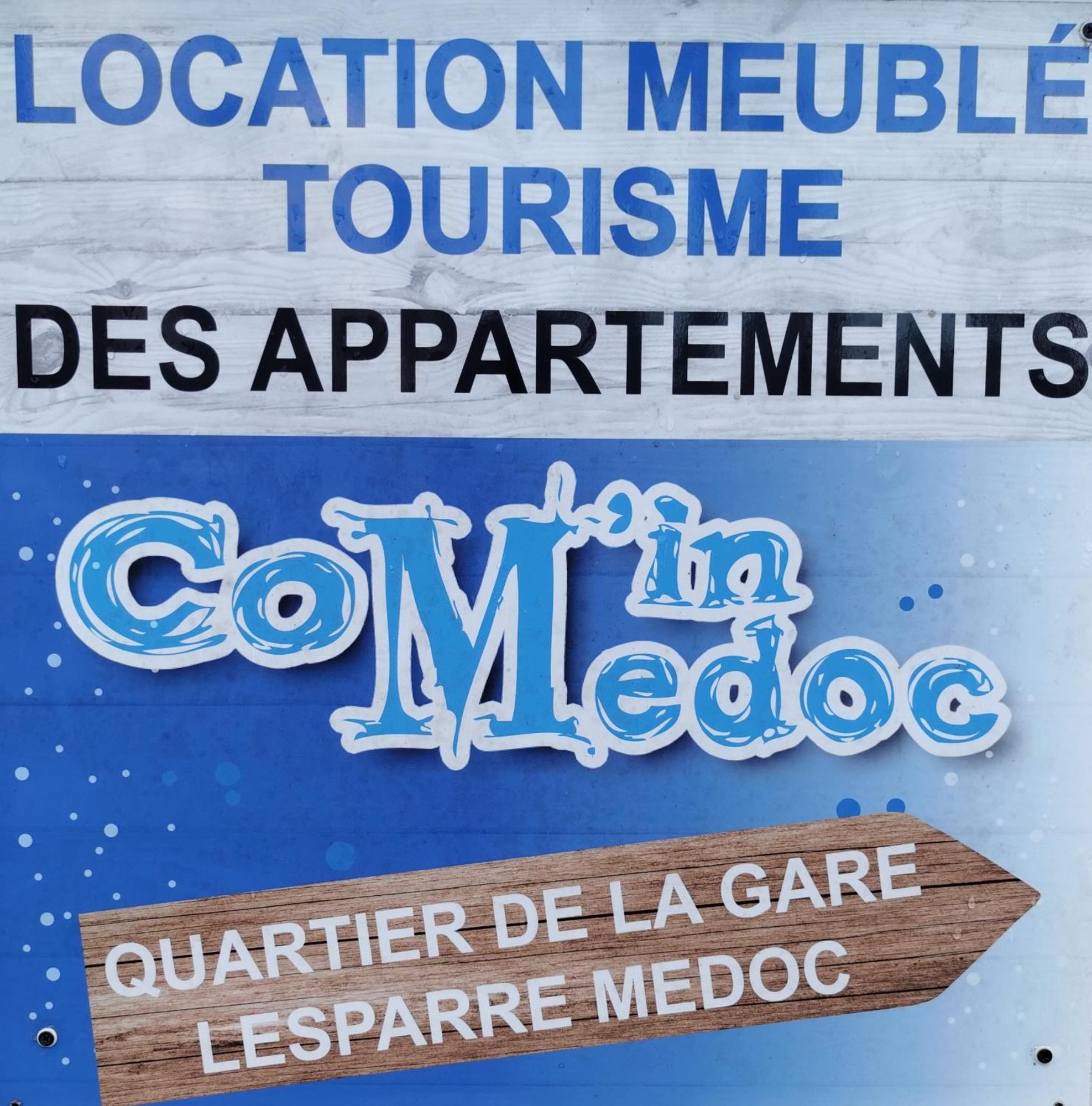 Appartements tourisme meublés Com'in Médoc Lesparre-Médoc Exterior foto